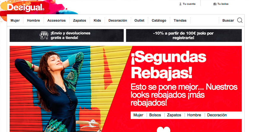 Desigual online mujer rebajas clearance