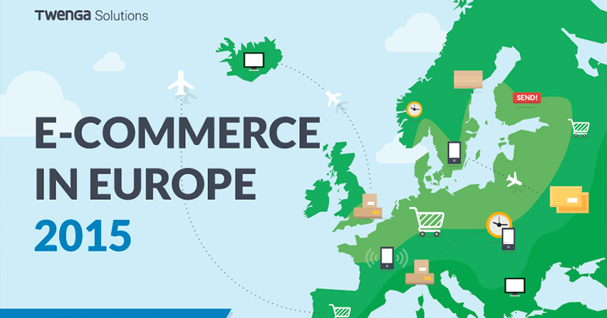 Infografia, e-commerce en Europa 2015