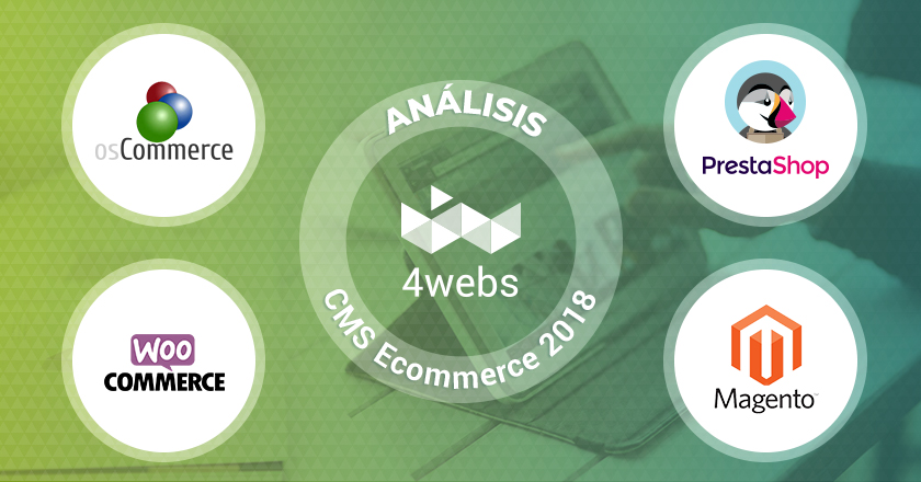 Analisis Tiendas Online 18 Prestashop Oscommerce Magento Woocommerce 4webs