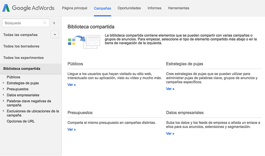 biblioteca-compartida-adwords