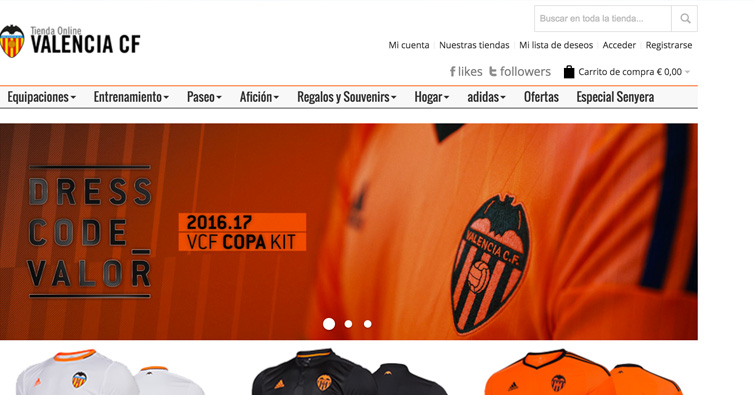 Tienda de la semana: Valencia CF