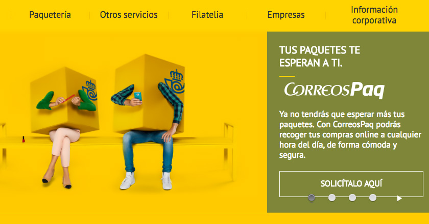 Correos instala buzones interactivos para comercio electrónico