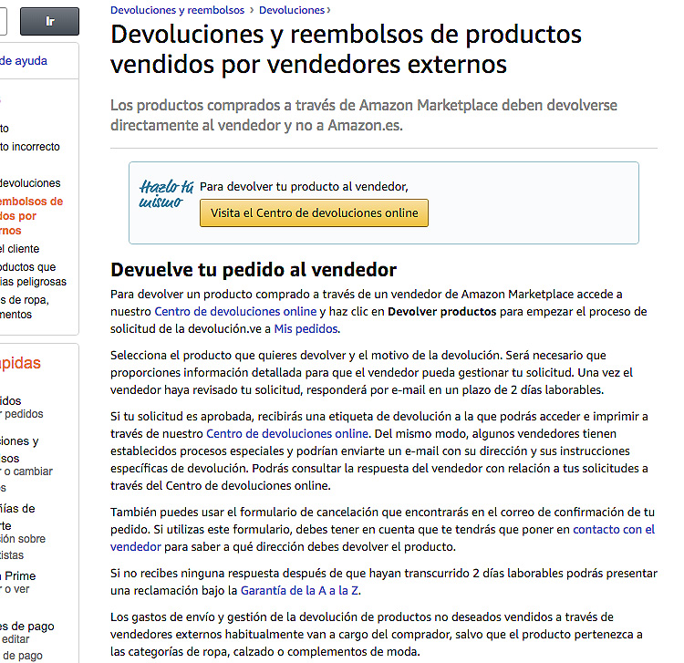 La nueva política de devoluciones de Amazon enfada (mucho) a las pymes |  